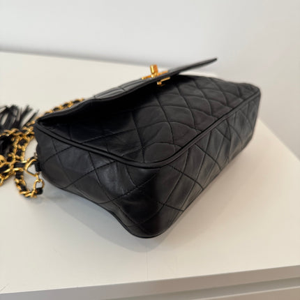 Sac Chanel caméra noir vintage