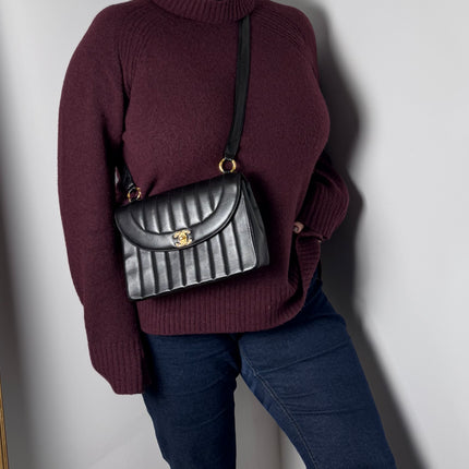 Sac Chanel Vintage Classic Flap Noir