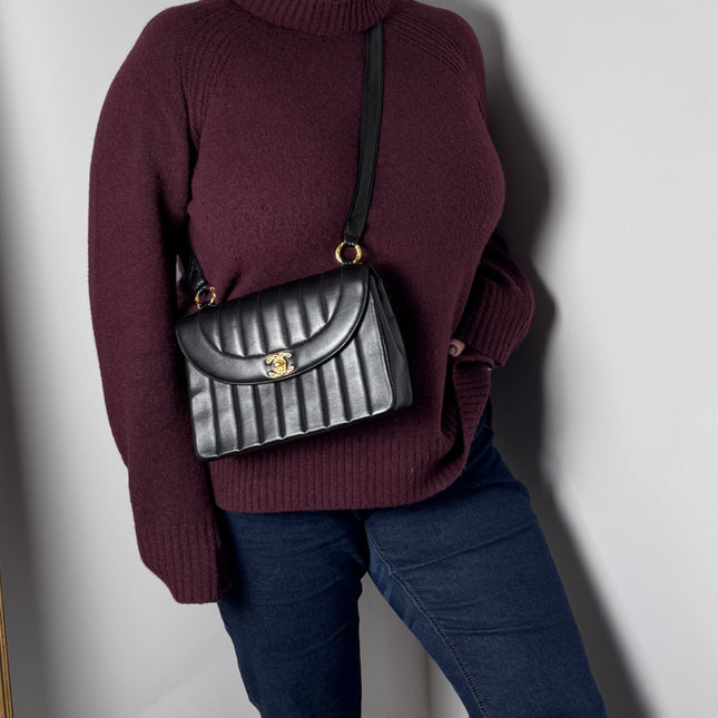 Sac Chanel Vintage Classic Flap Noir