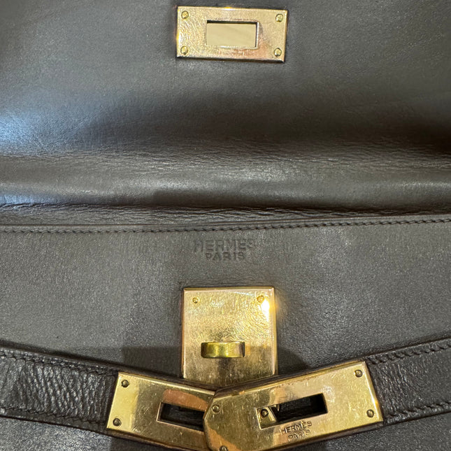 Sac Kelly 32 Hermès Chocolat