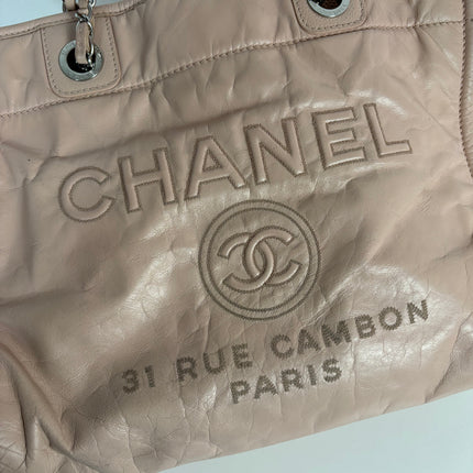 Sac chanel Deauville cuir