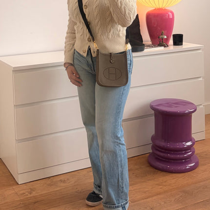 Sac Hermès Evelyne 16 étoupe