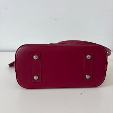 Sac Louis Vuitton BB Alma Cuir Épi Framboise