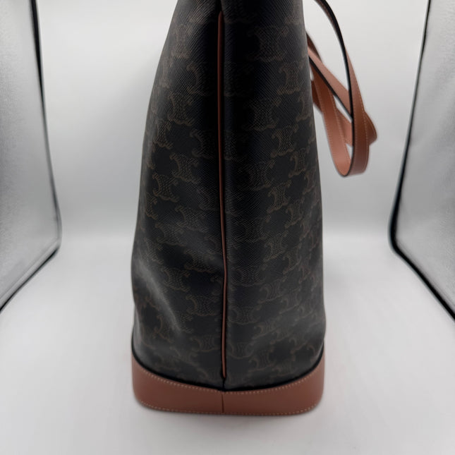 Cabas Celine Moyen Toile Triomphe