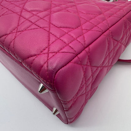 Sac Dior Lady Dior Medium Rose