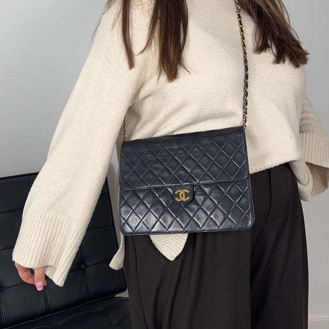 Sac Chanel Classique Bleu Nuit