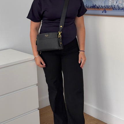 Sac Prada Esplanade Saffiano Noir