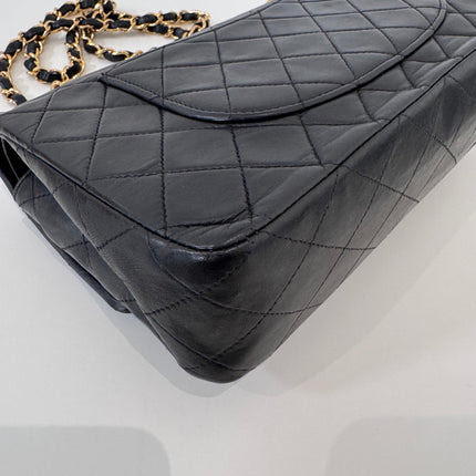 Sac Chanel Timeless vintage 25 cm noir