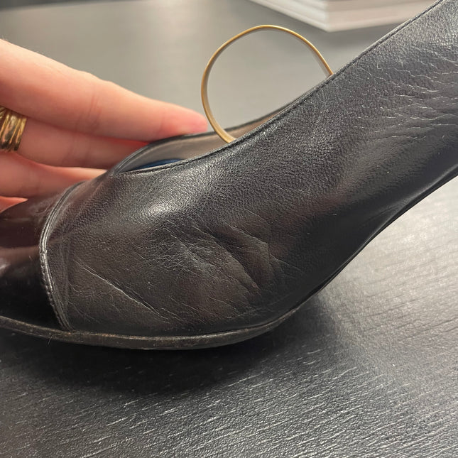 Escarpins vintage Slingback Chanel T39