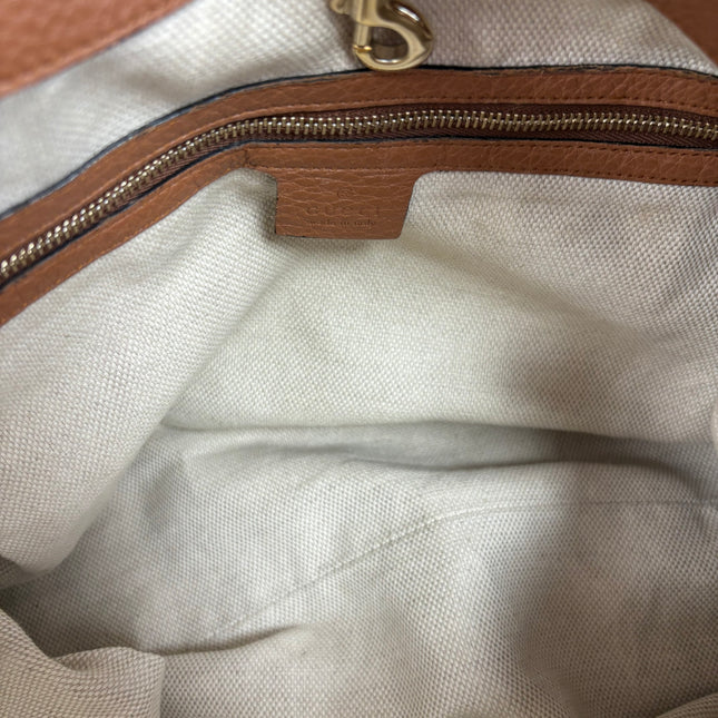 Sac Cabas Hobo Gucci Camel
