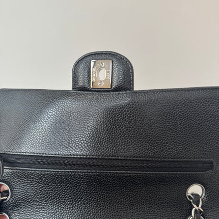 Sac Chanel 11.12 timeless classique cuir caviar