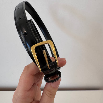 Ceinture Celine cuir Noir Taille 85