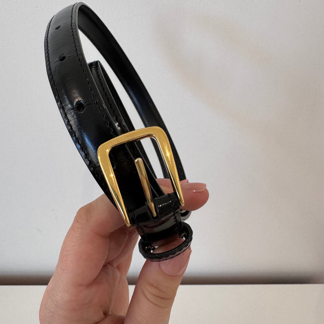 Ceinture Celine cuir Noir Taille 85