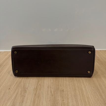 Sac Kelly 32 Hermès Chocolat