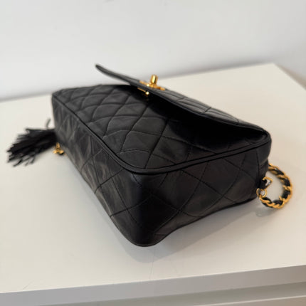 Sac Chanel caméra noir vintage
