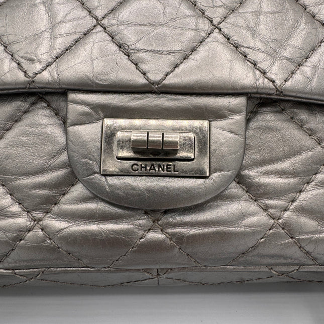 Sac 2.55 Chanel Grand Argent