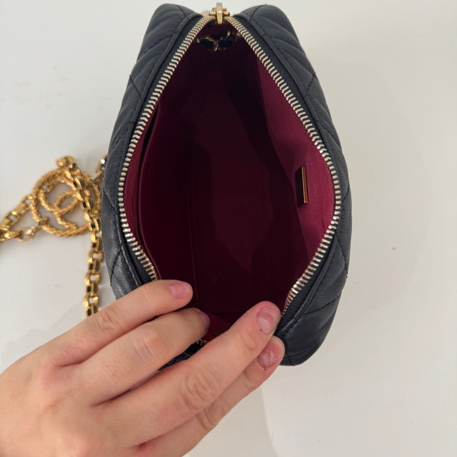 Sac Chanel Caméra matelassé CC