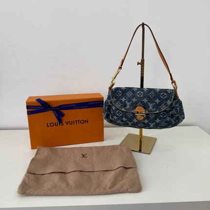 Sac Louis Vuitton Pleaty Denim Monogram