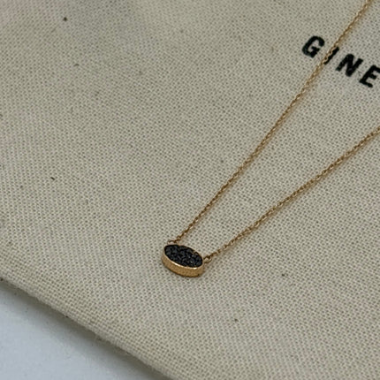 Collier Gynette NYC Ellipses et sequins