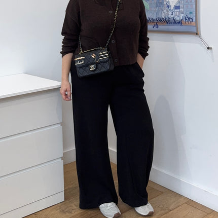 Mini Sac Chanel timeless Coco clips noir