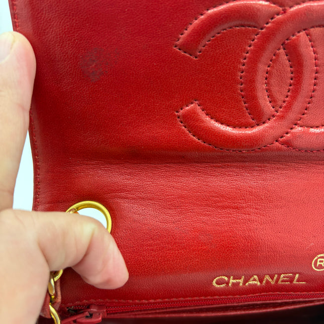 Sac Chanel Mini Square Lézard