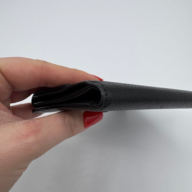 Portefeuille Chanel Cuir Caviar Noir