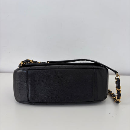 Sac Chanel Hobo bandoulière Cuir Caviar noir