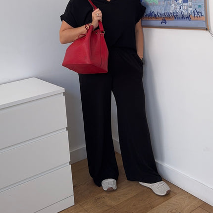Sac Louis Vuitton Noé PM Épi Rouge