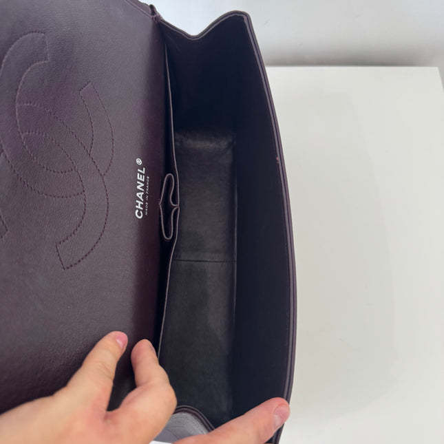 Sac Chanel Timeless Jumbo Prune