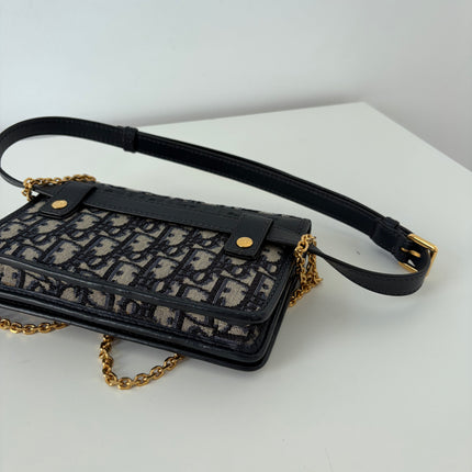 Sac Dior 30 Montaigne 2 en 1 pochette oblique