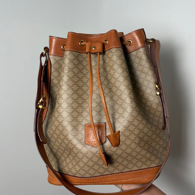 Sac Seau Celine GM Beige Macadam