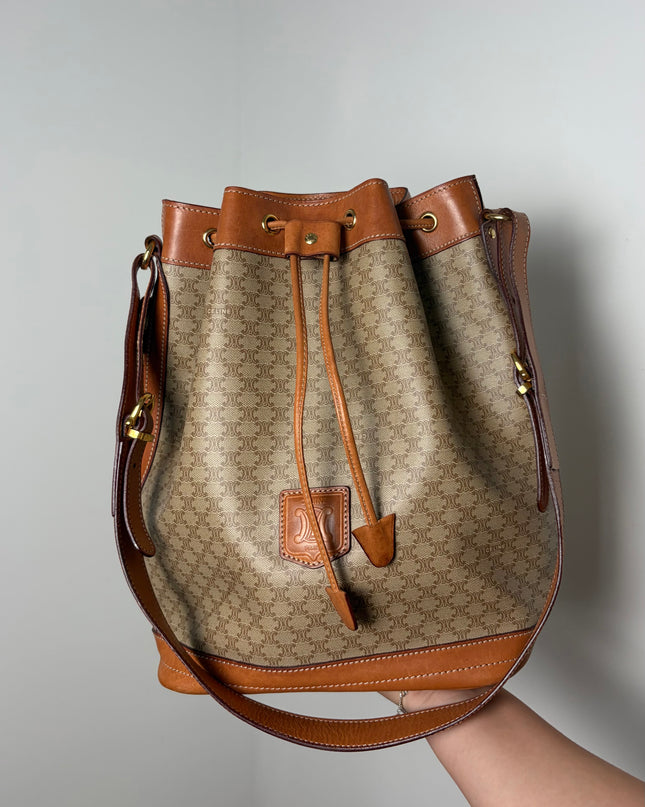 Sac Seau Celine GM Beige Macadam
