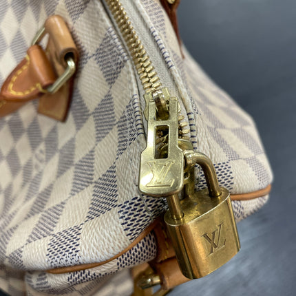 Louis Vuitton Speedy 30 Damier Azur