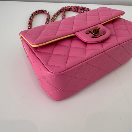 Sac Chanel Mini Timeless Rose Édition Limitée