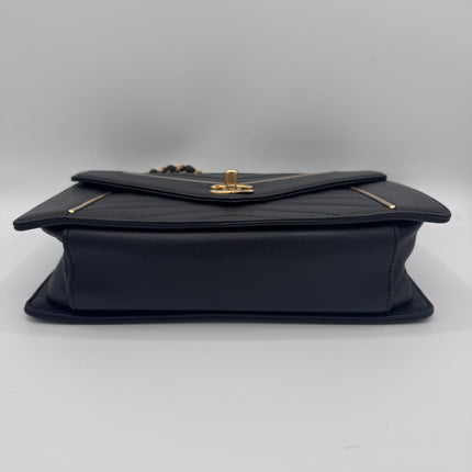 Sac Chanel Chevrons Noir