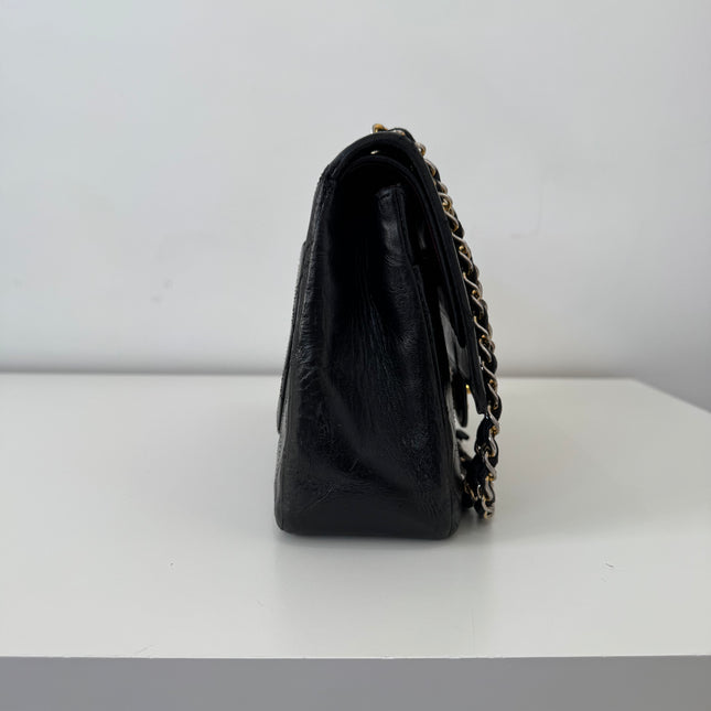 Sac Chanel Vintage Timeless 25cm Noir rabat droit