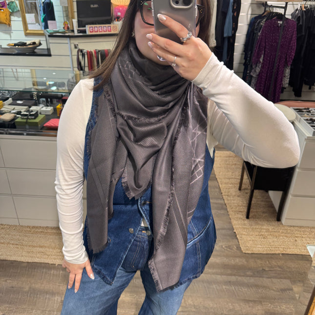 Châle Dior oblique