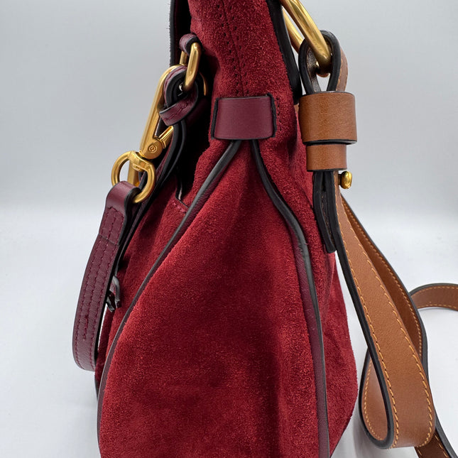 Sac Chloé Lexa bordeaux