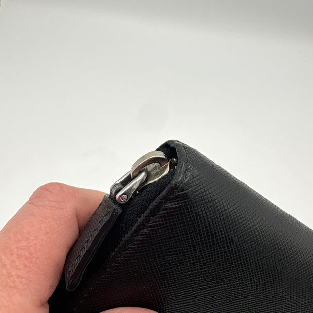 Portefeuille Prada noir