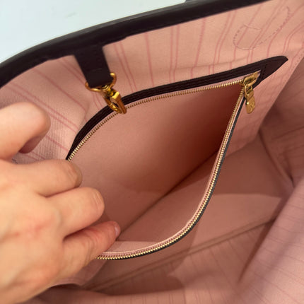 Sac Louis Vuitton Neverfull MM damier ébène