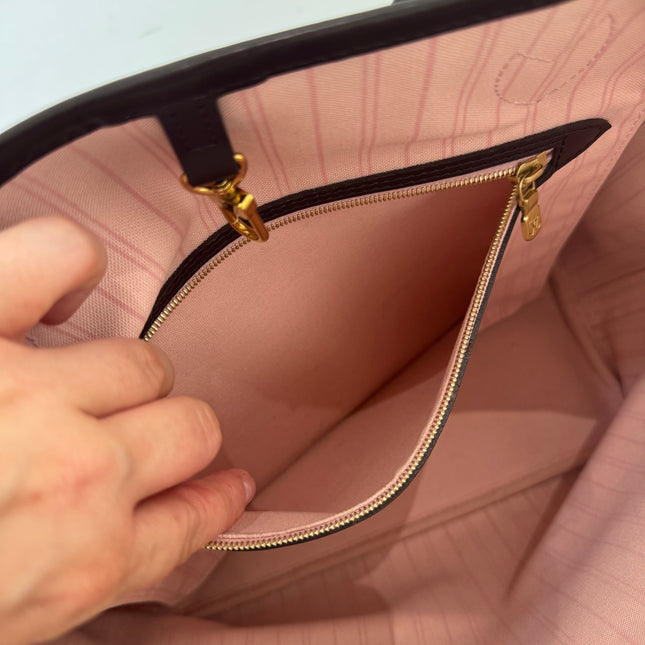 Sac Louis Vuitton Neverfull MM damier ébène