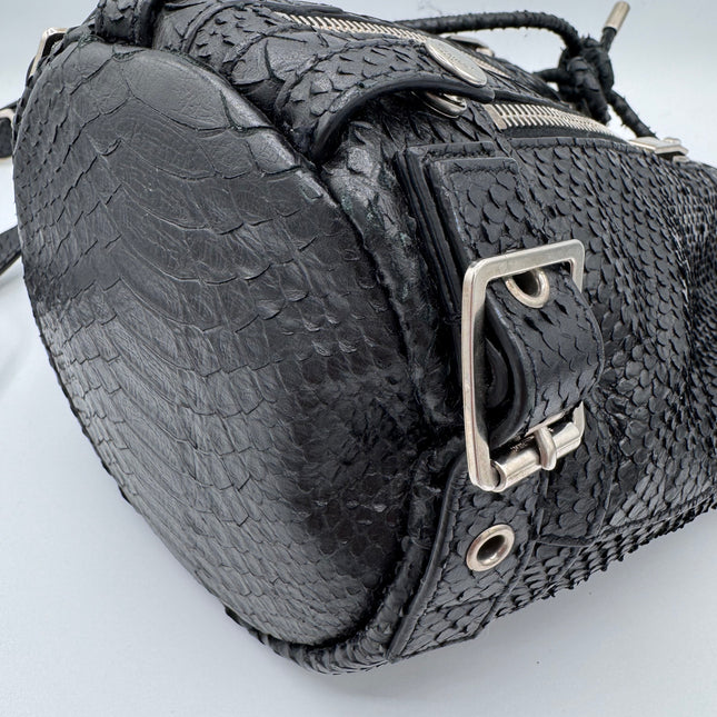 Sac Saint Laurent Rider Python