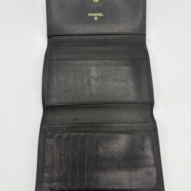 Portefeuille Chanel Cuir caviar