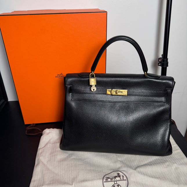 Sac Hermès Kelly 35 retourné