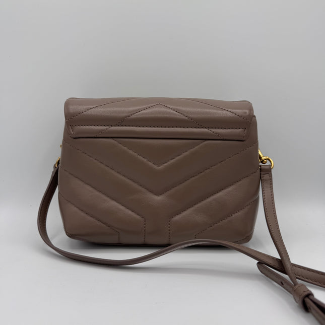 Sac saint Laurent Loulou Toy sable