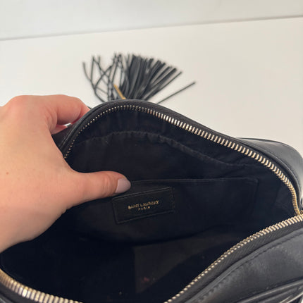 Sac Saint Laurent caméra lou noir