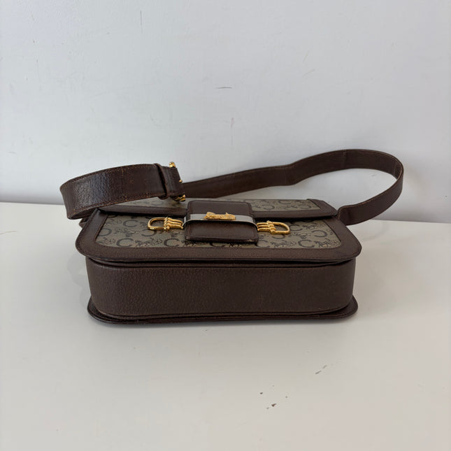 Sac Celine Sulky bandoulière Marron