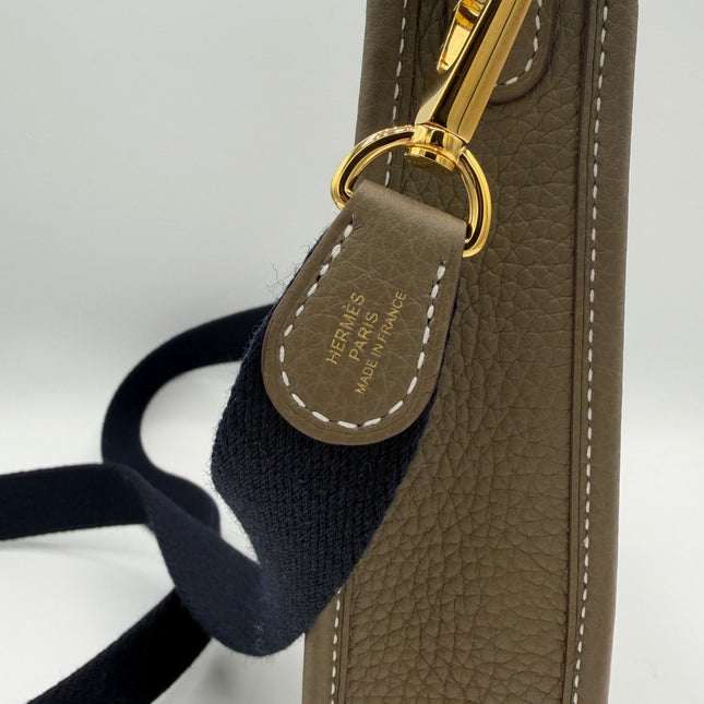 Sac Hermès Evelyne 16 Étoupe