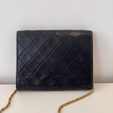 Petit Sac Chanel matelassé noir