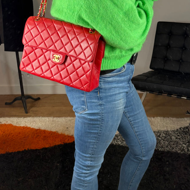 Sac Chanel Maxi Timeless double vintage